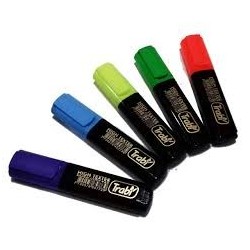 RESALTADOR TRABI HIGH TEXTER ROSA, AMARILLO, NARANJA/ MARCADOR